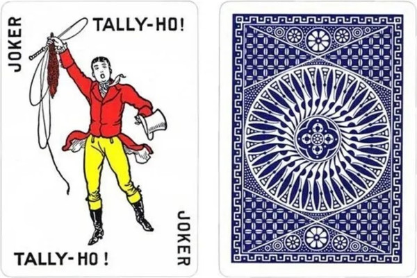 Изображение товара Игральные карты Tally-Ho Standart Index Circle / 1003428-b (синий)