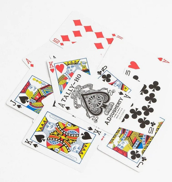 Изображение товара Игральные карты Tally-Ho Standart Index Circle / 1003428-r (красный)