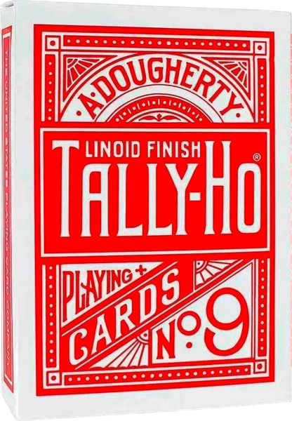 Изображение товара Игральные карты Tally-Ho Standart Index Circle / 1003428-r (красный)