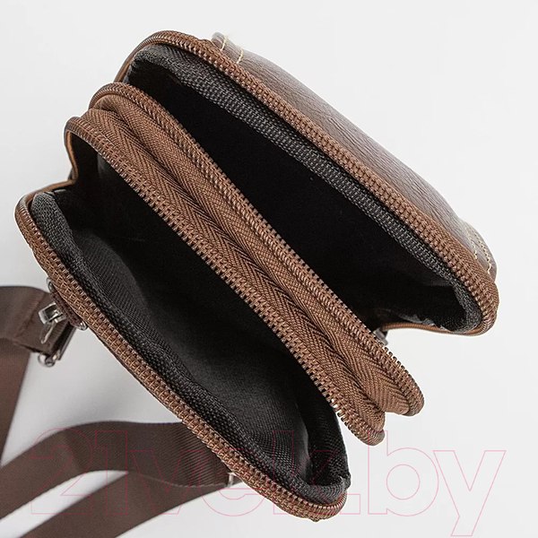 Изображение товара Сумка Poshete 878-0510-DBW (темно-коричневый)