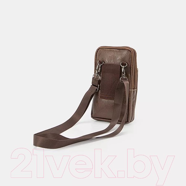 Изображение товара Сумка Poshete 878-0510-DBW (темно-коричневый)