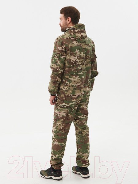 Изображение товара Костюм для охоты и рыбалки Huntsman Стрелок Антимоскит Мультикам Сорочка Смесовая (р-р 52-54/170-176)