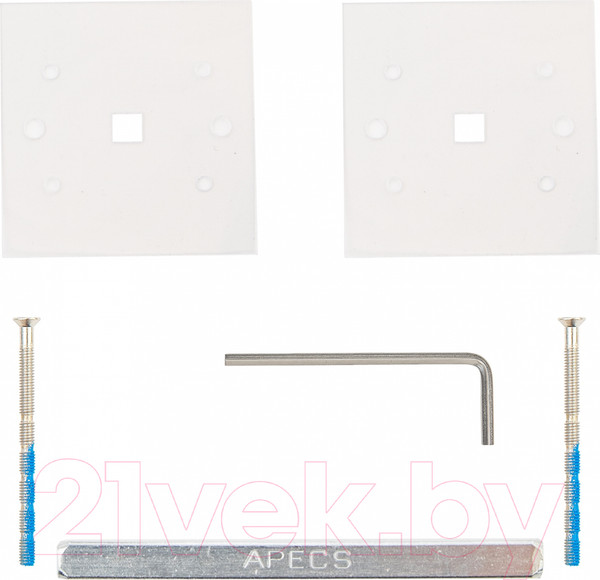 Изображение товара Ручка дверная Apecs Loft H-55139-INOX-BLM