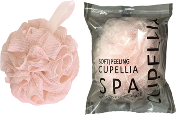 Изображение товара Мочалка для тела Cupellia SPA Шар / W30 (пудровый)