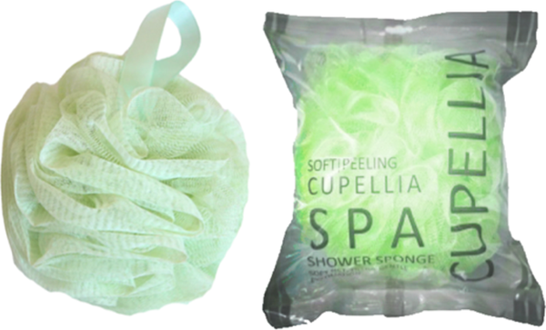 Изображение товара Мочалка для тела Cupellia SPA Шар / G50 (светло-зеленый)