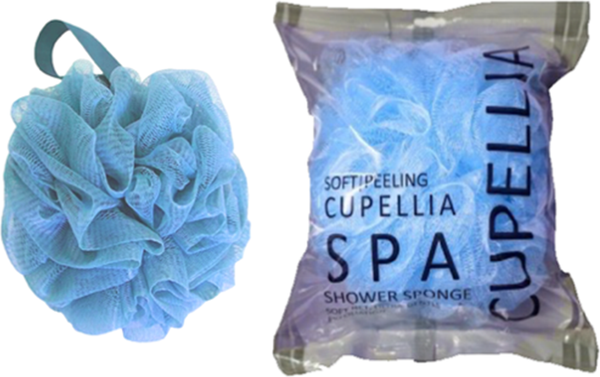 Изображение товара Мочалка для тела Cupellia SPA Шар / B50 (голубой)