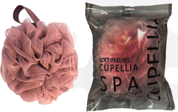 Изображение товара Мочалка для тела Cupellia SPA Шар / O30 (коричневый)