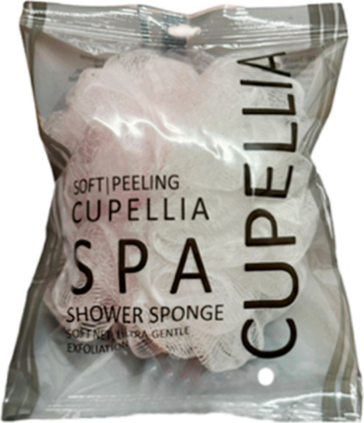 Изображение товара Мочалка для тела Cupellia SPA Шар / O30 (белый-светлый розовый)
