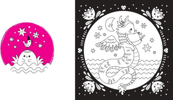 Изображение товара Раскраска Эксмо Неразбериха в стране Kawaii, мягкая обложка