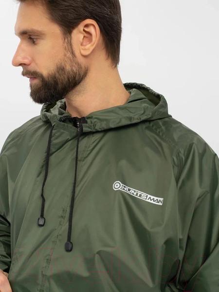 Изображение товара Плащ для охоты и рыбалки Huntsman Зеленый Таффета PVC (56-58/182)