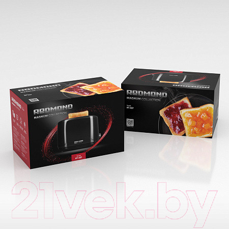 Изображение товара Тостер Redmond RT-437 (черный)
