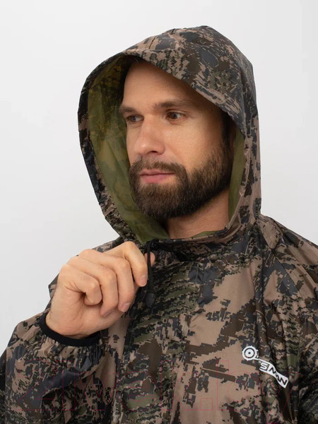 Изображение товара Плащ для охоты и рыбалки Huntsman Лабиринт Таффета PVC (56-58/182)