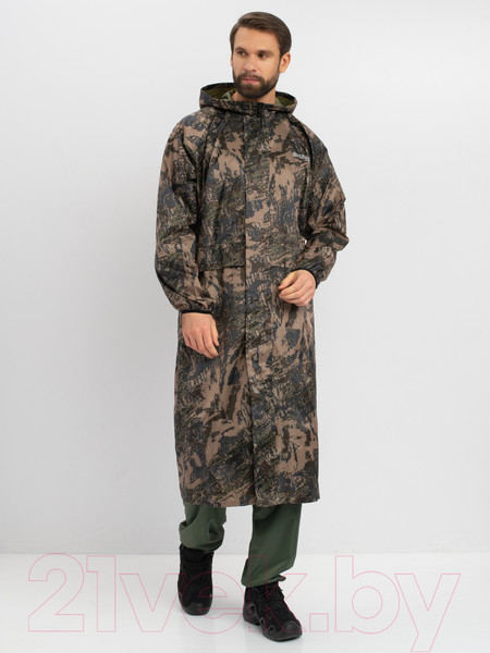 Изображение товара Плащ для охоты и рыбалки Huntsman Лабиринт Таффета PVC (56-58/182)