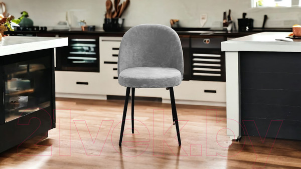 Изображение товара Стул Bobrovmebel М 1 (микровелюр cимпл 30 светло-серый)