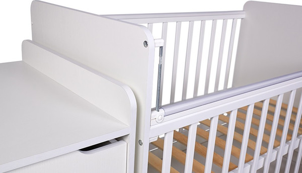 Изображение товара Детская кровать-трансформер Фея 1100 Коала / 0001033.9.17 (белый)