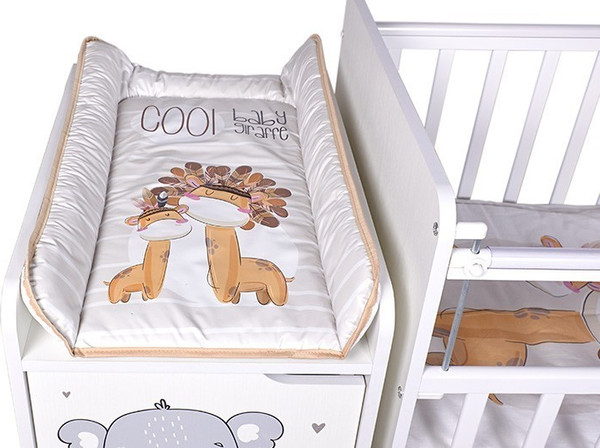 Изображение товара Детская кровать-трансформер Фея 1100 Коала / 0001033.9.17 (белый)