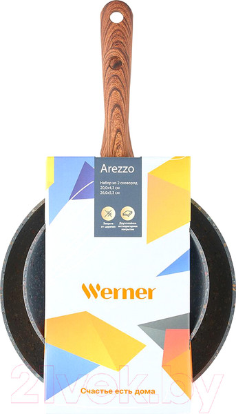 Изображение товара Набор сковородок Werner Arezzo 50310