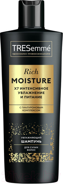 Изображение товара Шампунь для волос Tresemme Rich Moisture (400мл)