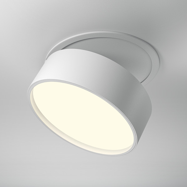 Изображение товара Точечный светильник Maytoni Downlight DL024-18W3K-W