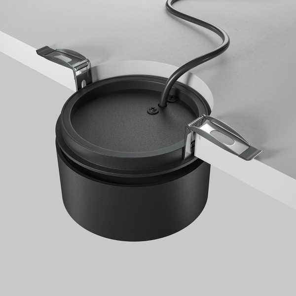 Изображение товара Точечный светильник Maytoni Downlight DL024-12W4K-B