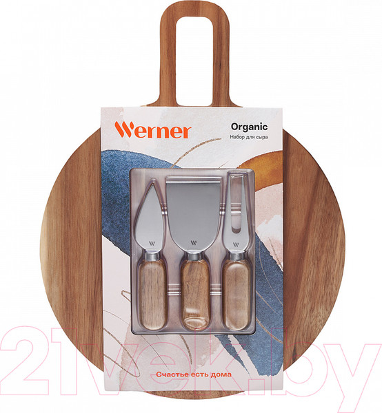 Изображение товара Набор кухонных приборов Werner Organic 52206