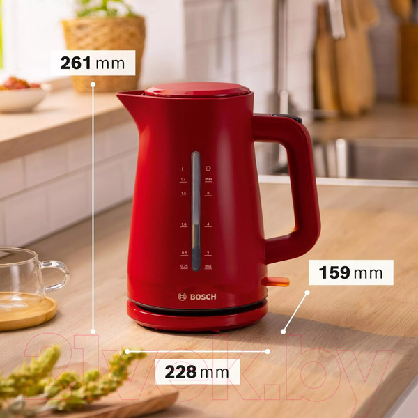 Изображение товара Электрочайник Bosch TWK3M124