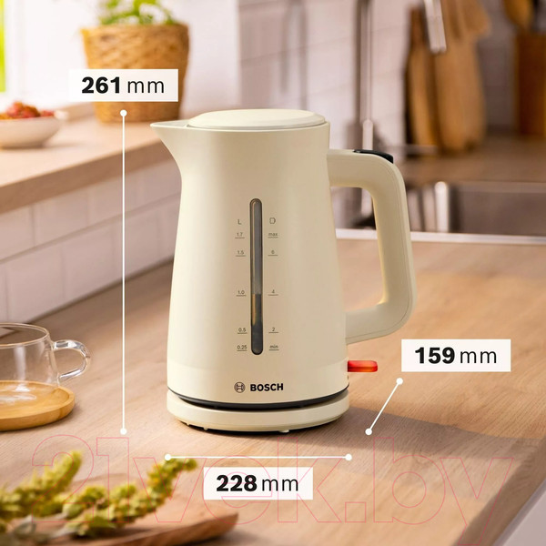 Изображение товара Электрочайник Bosch TWK3M127