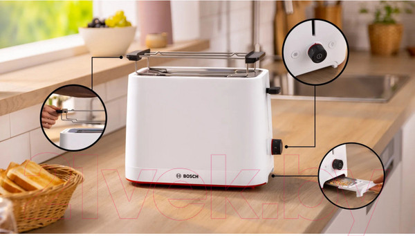 Изображение товара Тостер Bosch TAT3M121