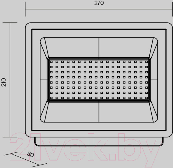 Изображение товара Прожектор Maytoni FL001-L100B4K