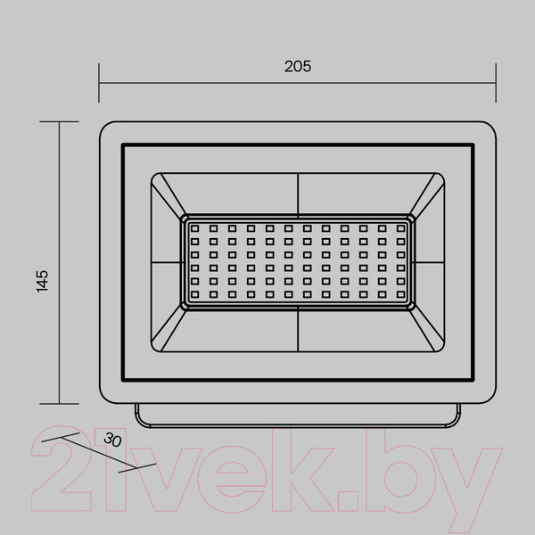 Изображение товара Прожектор Maytoni Flood FL001-L50B4K