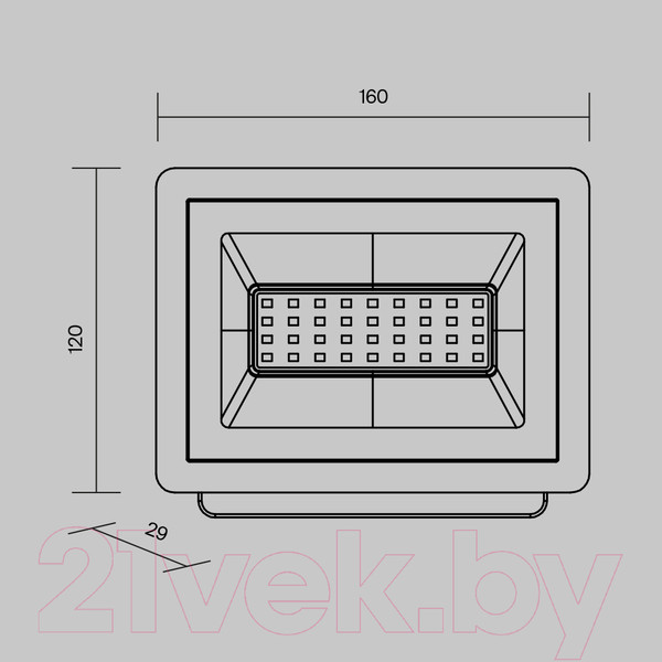 Изображение товара Прожектор Maytoni Flood FL001-L30B6K