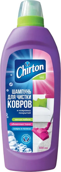 Изображение товара Чистящее средство для ковров и текстиля Chirton Шампунь (500мл)