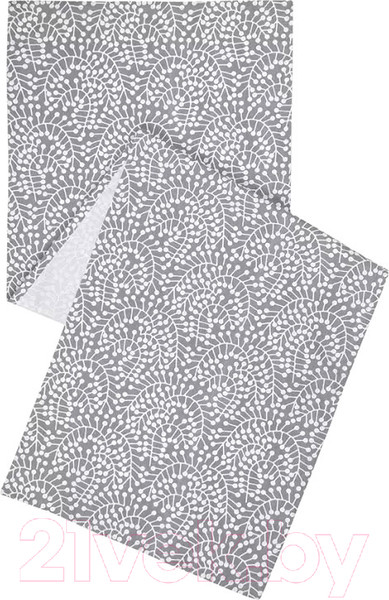 Изображение товара Дорожка на стол Tkano Scandinavian touch / TK22-TR0008 (серый/спелая смородина)