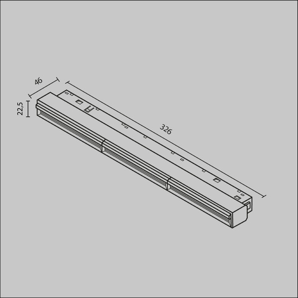 Изображение товара Трековый светильник Maytoni TR106-4-18W-DS-B