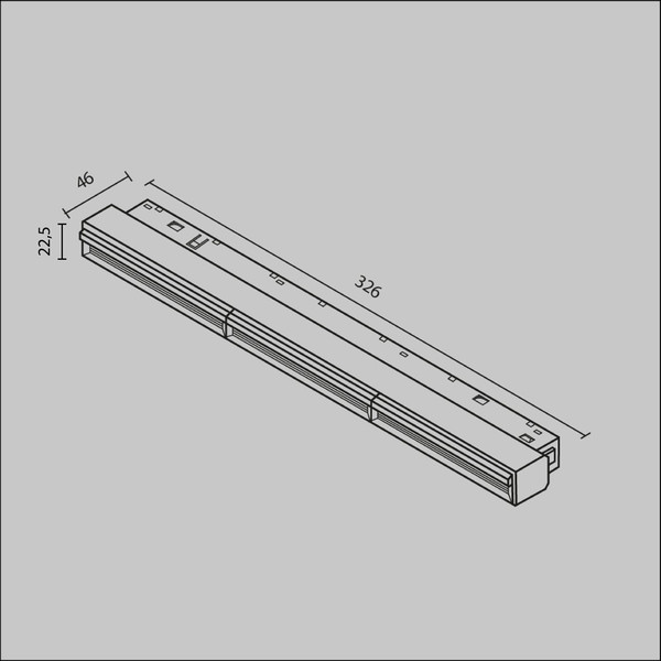 Изображение товара Трековый светильник Maytoni TR106-4-18W-DS-W 