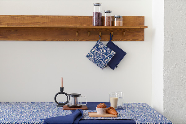 Изображение товара Прихватка Tkano Scandinavian touch TK22-PH0007 (темно-синий/спелая смородина)