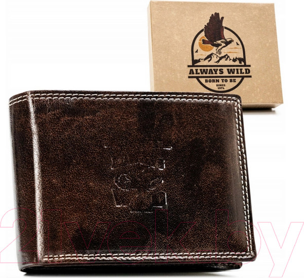 Изображение товара Портмоне Always Wild N992-KBR (коричневый)