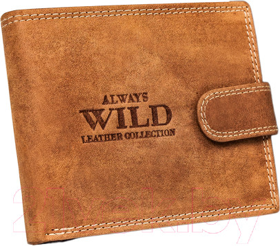 Изображение товара Портмоне Always Wild N992L-P-CHM-1096 (коньячный)