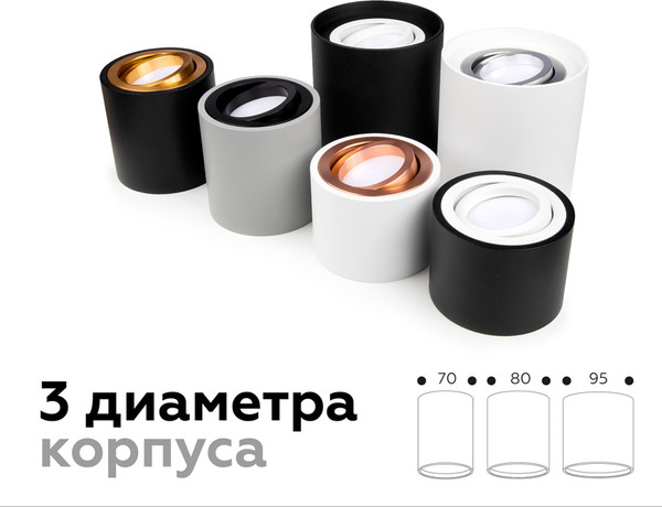 Изображение товара Плафон Ambrella C7511 SBK (черный песок)