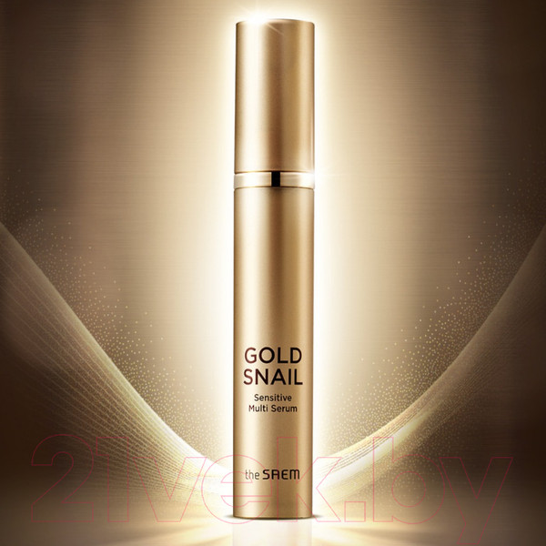 Изображение товара Сыворотка для лица The Saem Gold Snail Sensitive Multi Serum (15мл)