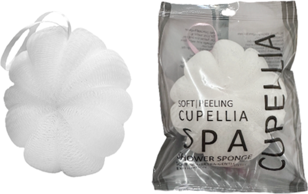 Изображение товара Мочалка для тела Cupellia SPA Ракушка 050 (белый)