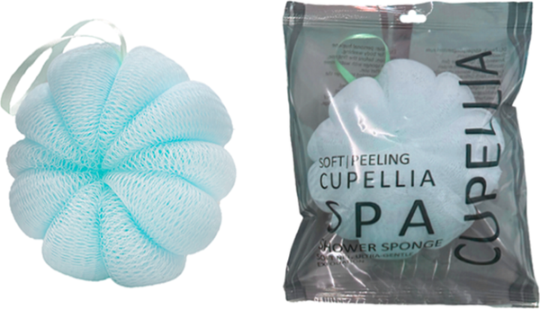Изображение товара Мочалка для тела Cupellia SPA Ракушка 050 (голубой)