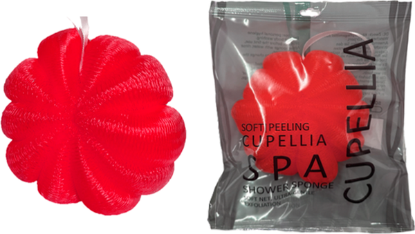 Изображение товара Мочалка для тела Cupellia SPA Ракушка 050 (красный)