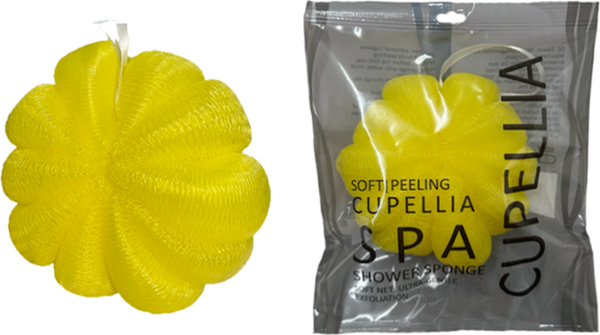 Изображение товара Мочалка для тела Cupellia SPA Ракушка 050 (желтый)