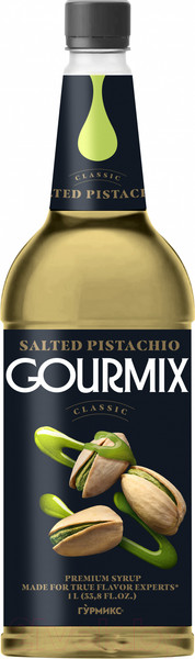 Изображение товара Сироп Gourmix Classic Соленая фисташка (1л)