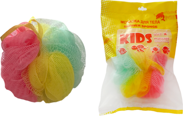 Изображение товара Мочалка для тела Cupellia SPA Kids Okeania арт. 5 CN8 (мультиколор)