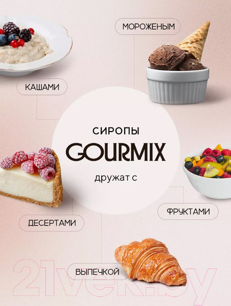 Изображение товара Сироп Gourmix Fruit Innovations Бузина (1л)