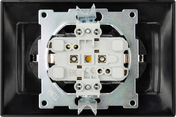 Изображение товара Розетка TDM Лама SQ1815-0613 (графит)