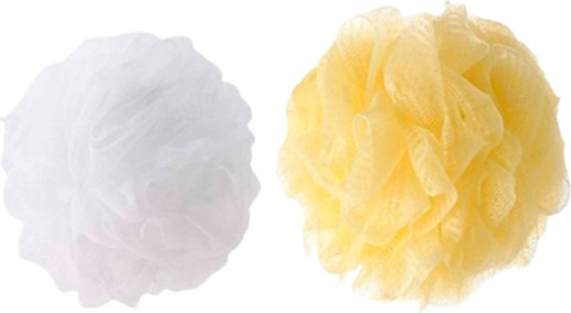 Изображение товара Набор мочалок для тела Cupellia SPA Н056-30 (белый/желтый)
