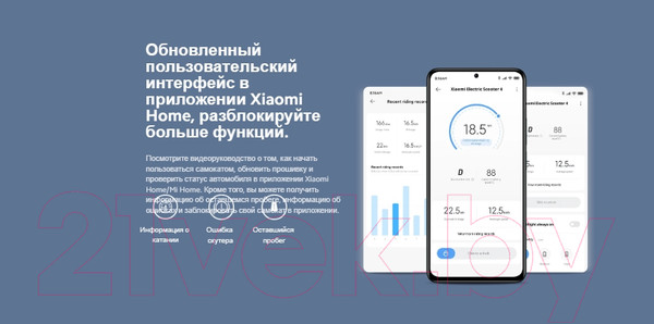 Изображение товара Электросамокат Xiaomi Electric Scooter 4 EU